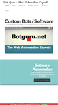 Mobile Screenshot of botguru.net